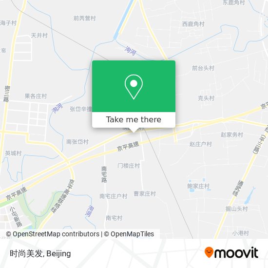 时尚美发 map
