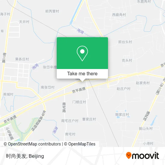 时尚美发 map