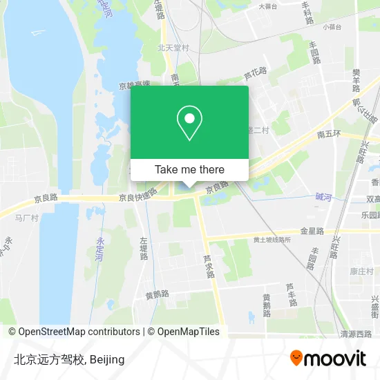 北京远方驾校 map