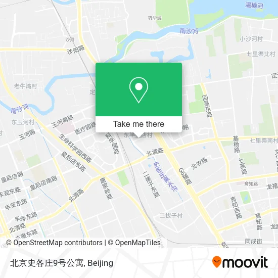 北京史各庄9号公寓 map