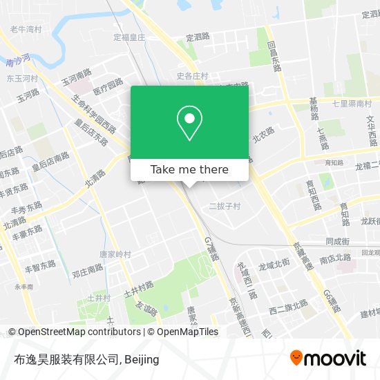 布逸昊服装有限公司 map