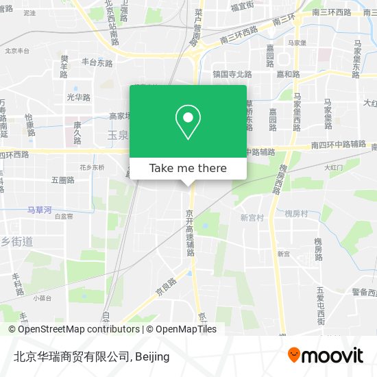 北京华瑞商贸有限公司 map