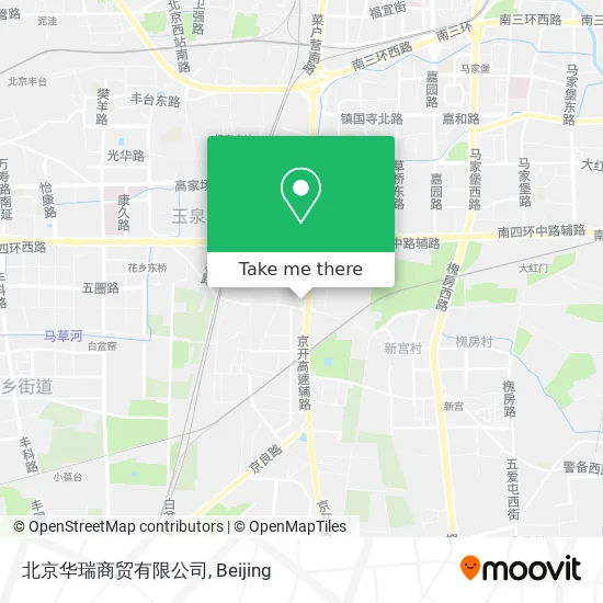 北京华瑞商贸有限公司 map