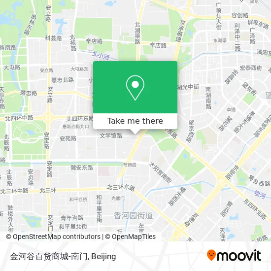 金河谷百货商城-南门 map