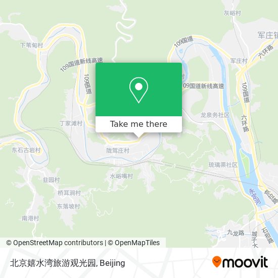北京嬉水湾旅游观光园 map