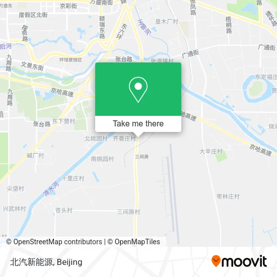 北汽新能源 map