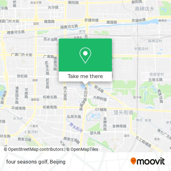 four seasons golf map