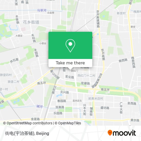 街电(宇治茶铺) map