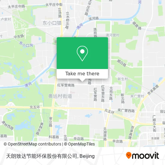 天朗致达节能环保股份有限公司 map