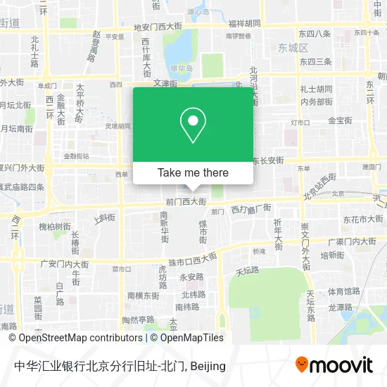中华汇业银行北京分行旧址-北门 map