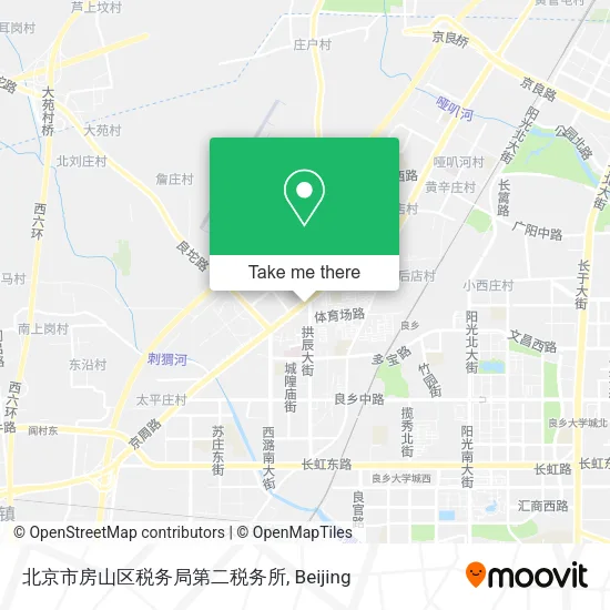 北京市房山区税务局第二税务所 map