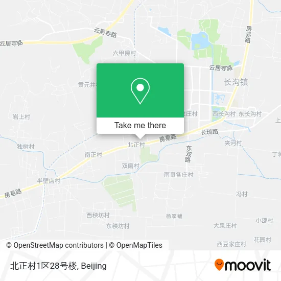 北正村1区28号楼 map