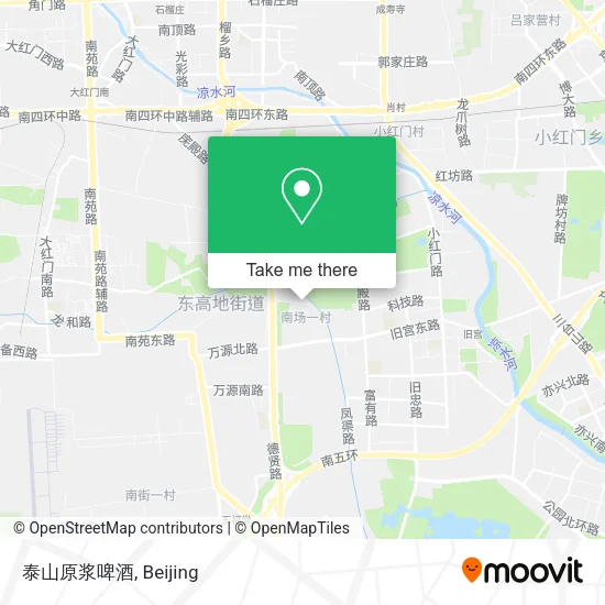 泰山原浆啤酒 map