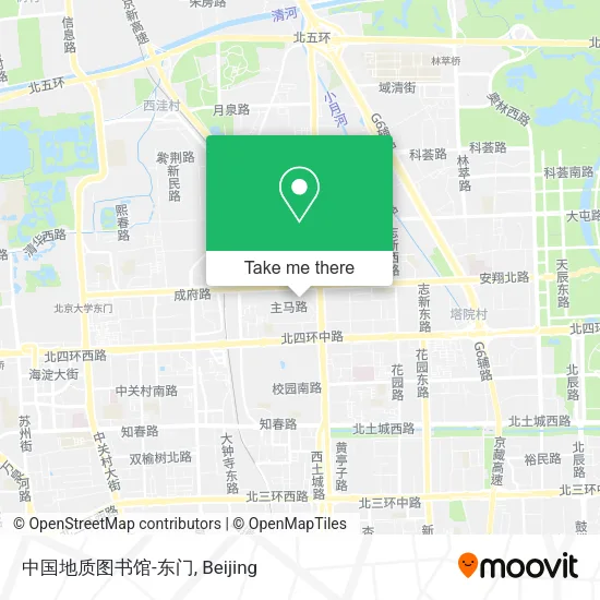 中国地质图书馆-东门 map