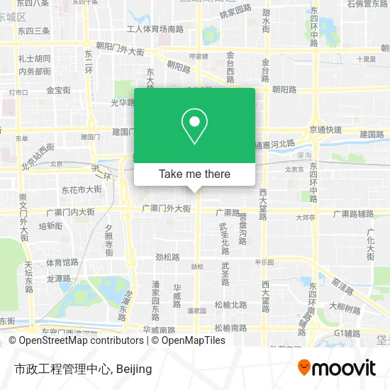 市政工程管理中心 map