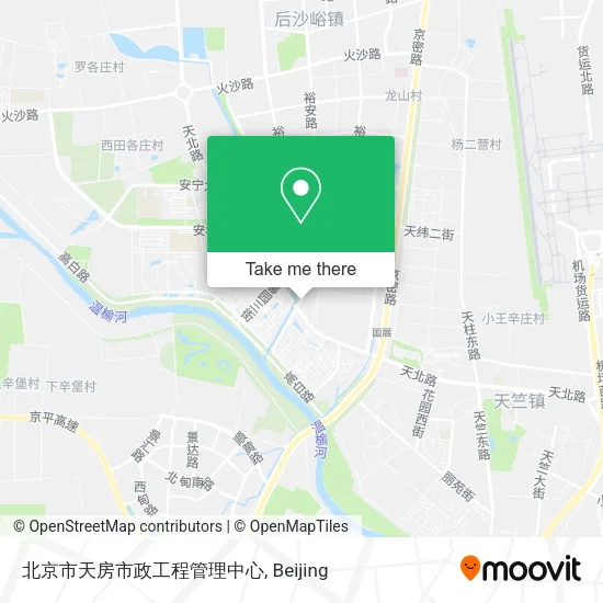 北京市天房市政工程管理中心 map