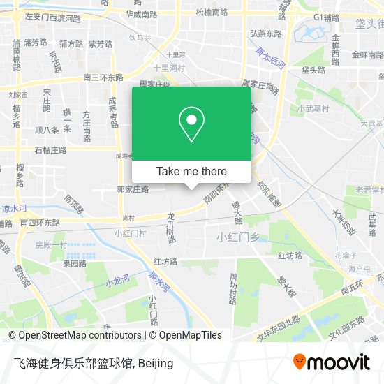 飞海健身俱乐部篮球馆 map