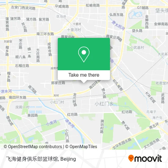 飞海健身俱乐部篮球馆 map