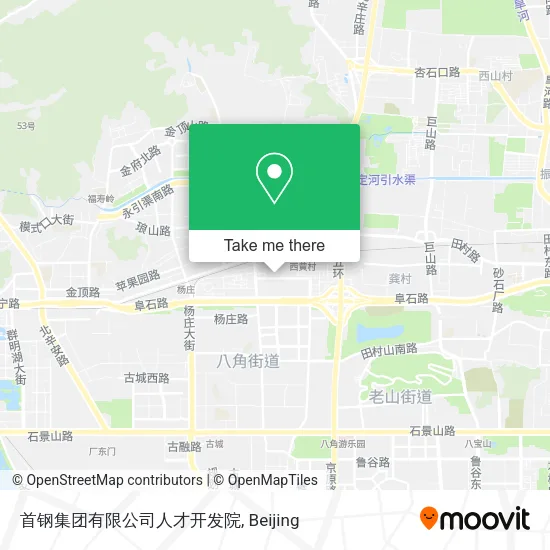 首钢集团有限公司人才开发院 map
