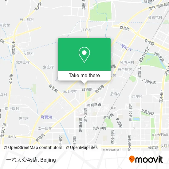 一汽大众4s店 map