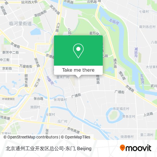 北京通州工业开发区总公司-东门 map