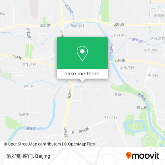 佰岁堂-南门 map