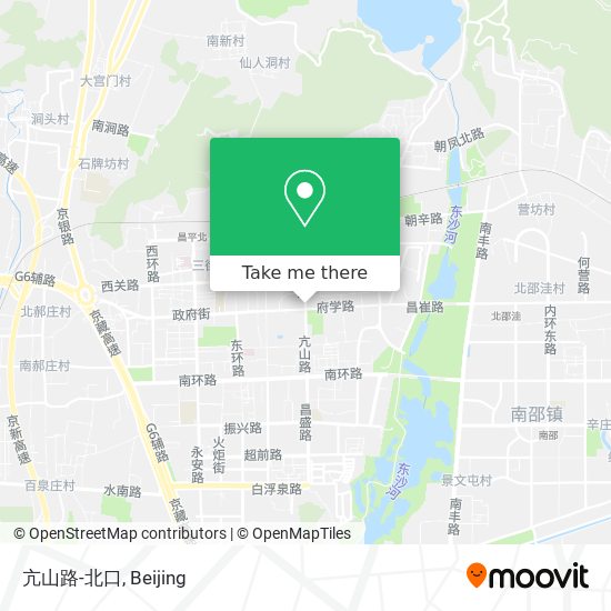亢山路-北口 map