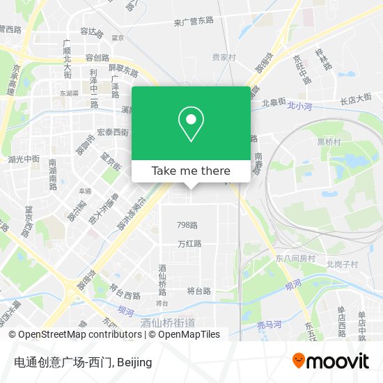 电通创意广场-西门 map