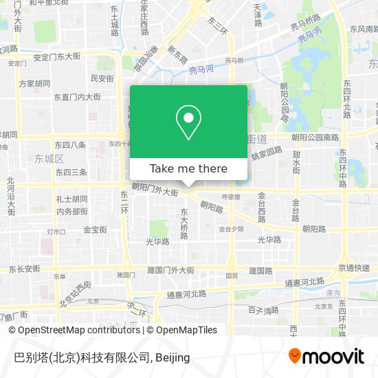 巴别塔(北京)科技有限公司 map
