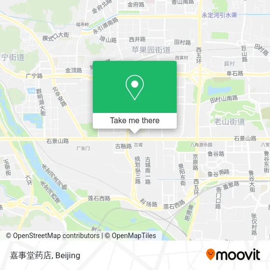 嘉事堂药店 map