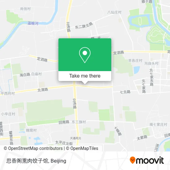 思香阁熏肉饺子馆 map