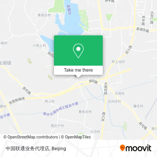 中国联通业务代理店 map
