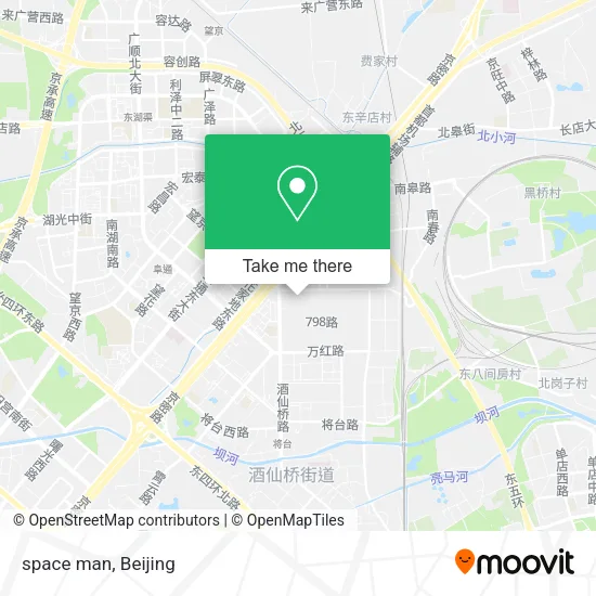 space man map