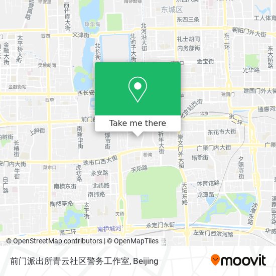 前门派出所青云社区警务工作室 map
