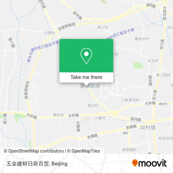 五金建材日杂百货 map