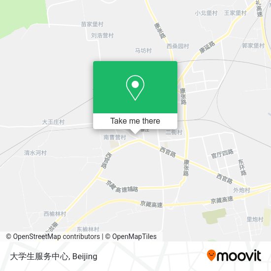 大学生服务中心 map