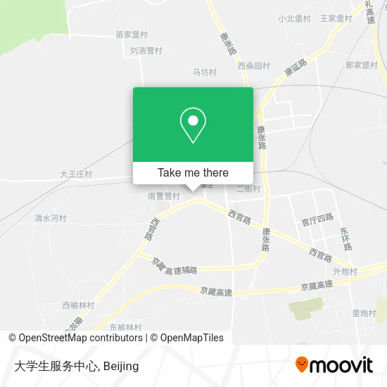大学生服务中心 map