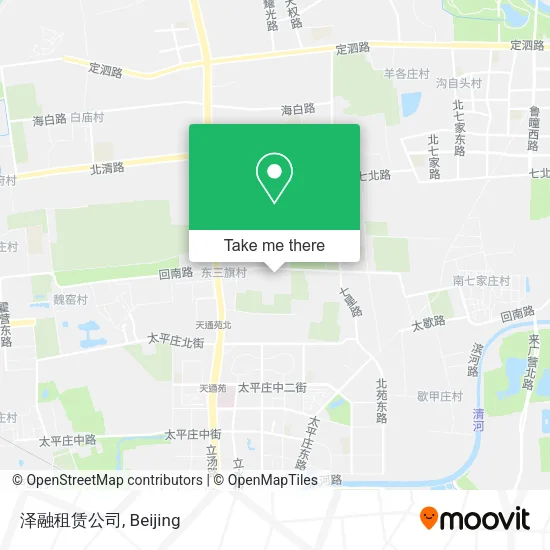 泽融租赁公司 map