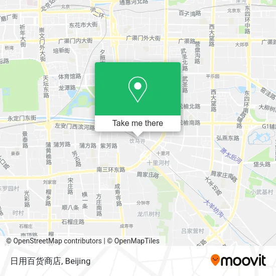 日用百货商店 map