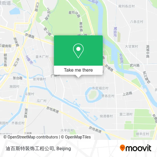 迪百斯特装饰工程公司 map