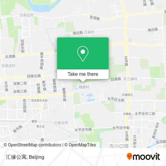 汇缘公寓 map