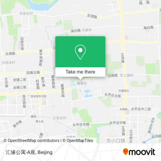 汇缘公寓-A座 map