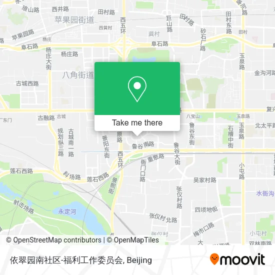 依翠园南社区-福利工作委员会 map