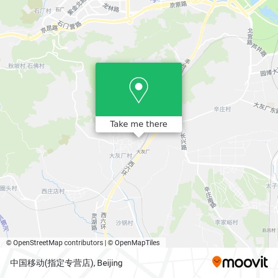 中国移动(指定专营店) map