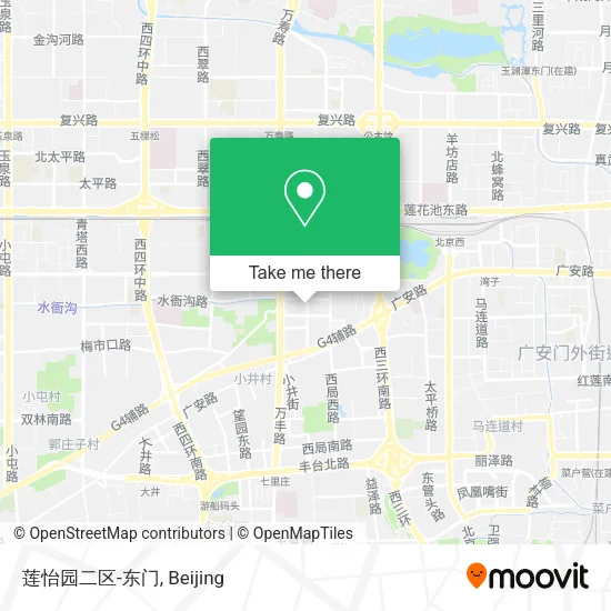 莲怡园二区-东门 map