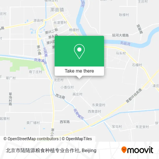 北京市陆陆源粮食种植专业合作社 map