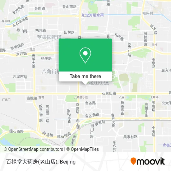 百禄堂大药房(老山店) map