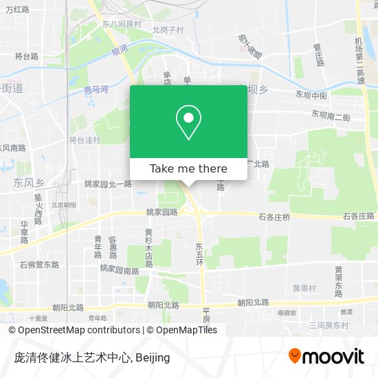 庞清佟健冰上艺术中心 map