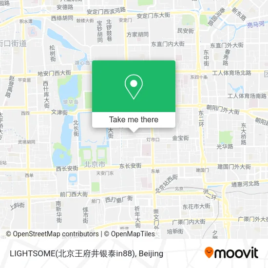 LIGHTSOME(北京王府井银泰in88) map