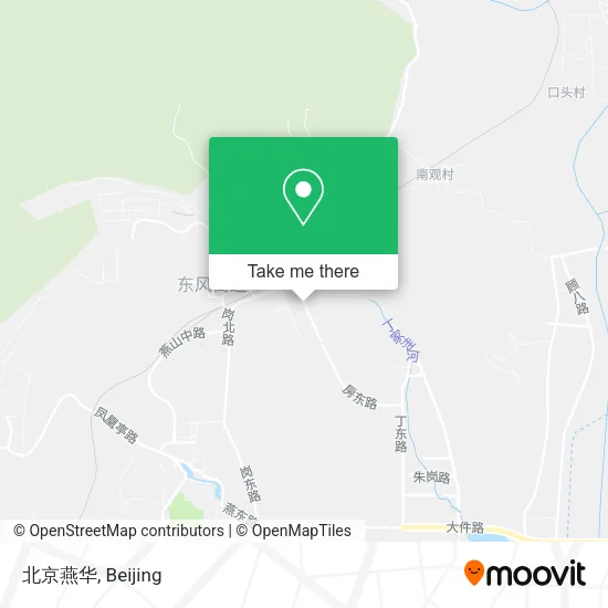 北京燕华 map
